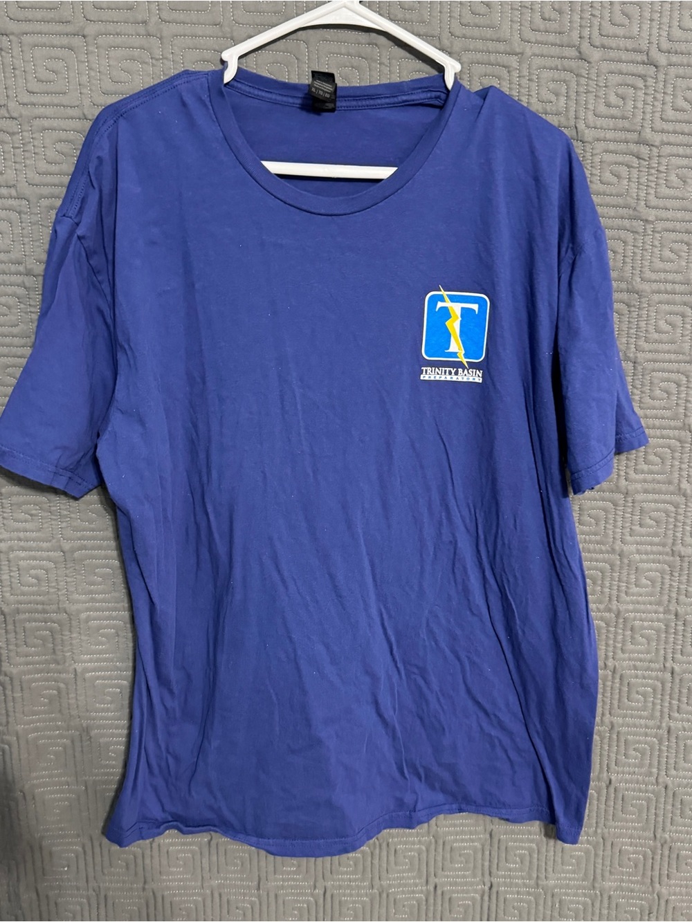 Trinity Basin Preparatory West Campus Spirit Shirt 2024-2025 Blue XL Gildan